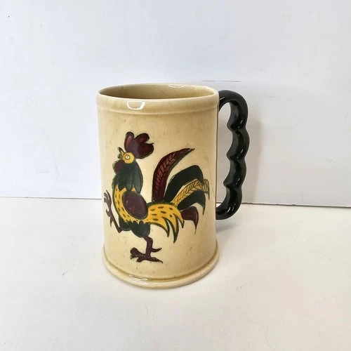 Metlox Poppytrail Rooster Grand Handle Mug Coffee Cup Grandmug