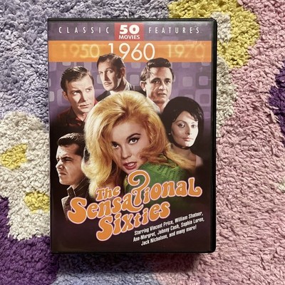 The Sensational Sixties: 50 Movies DVD Collection RARE 12-Disc Set Classic Films