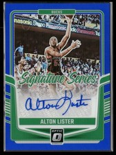 2024-25 Donruss Optic #SS-LIS Alton Lister Signature Series Blue #/25
