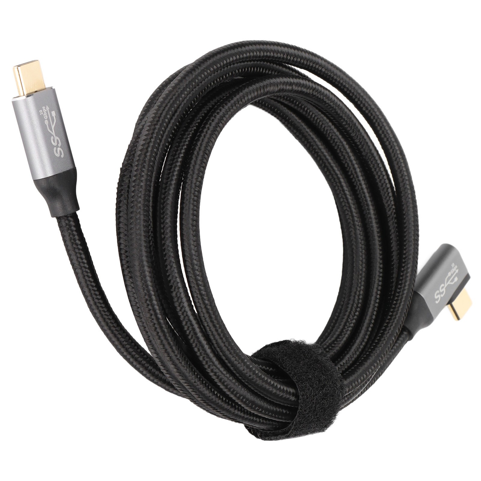 2m 100W 4K Right Angle 5A Type C PD Cable For Phones Tablets USB C To CT.