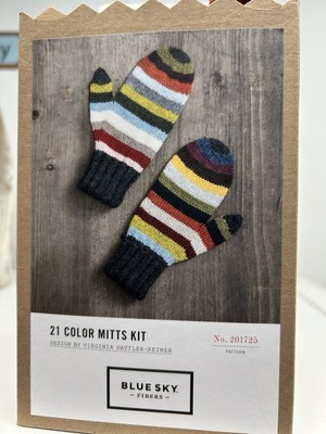 Blue Sky Fibers 21 Color Mitts kit