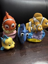 Lot 4 Finding Nemo Rubber Figures Bath