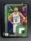 2025-26 Topps Flagship Jayson Tatum #FRO-JT Black Rainbow Jersey Patch /10