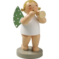 Wendt & KüHn 'Engel Mit FlöTe 650/3, H 6Cm' Blonde Haare
