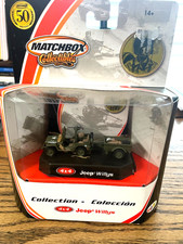 Matchbox Collectibles 4x4 Jeep Willys W Trailer Us Army Military Green 97055 Matchbox Collectibles 4x4 Jeep Willys W Trailer Us Army Military Green 97055