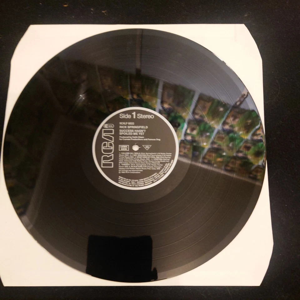 Rick Springfield - Success Hasn't Spoiled Me Yet 1982 vinyl lp album NRM/EX - Image 3 of 4