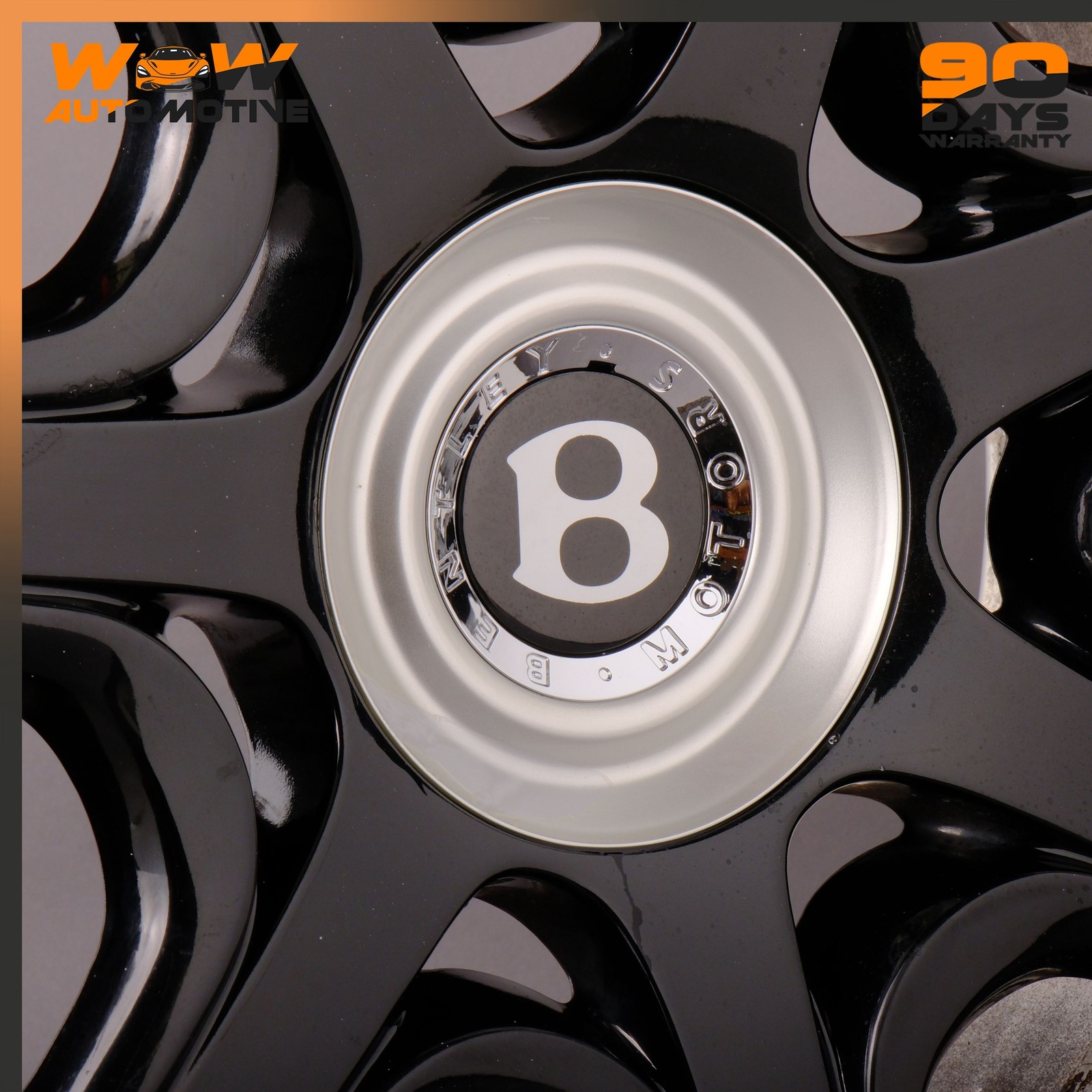 Bentley Continental GT Speed 2009-2013 Front Wheel Black