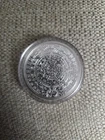 2 Oz .999 Fine Silver Aztec Calender/Pyramid BU In Capsule