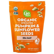 Organic Sprouted Pumpkin & Sunflower Seeds, Sea Salt, 10 oz (284 g) 23.44 per gallon