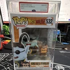Funko Pop! Vinyl Dragon Ball Z King Kai & Bubbles #532 PSA 10 Graded