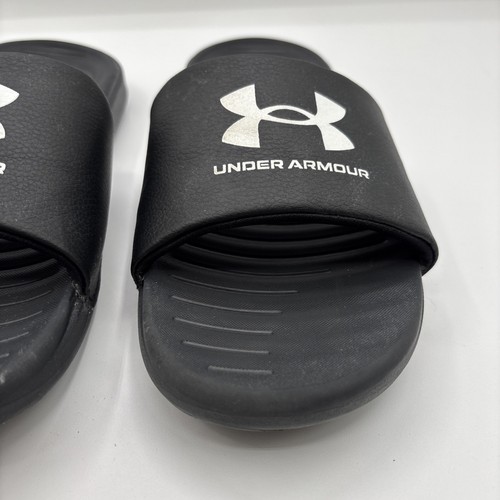 Sandali slip-on Under Armour Ansa Slides giovani 6 anni ragazzo neri - stile 3023789-004 - Foto 10 di 16
