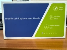 Gotta Shine 8 Pack Toothbrush Replacement Heads Compatible With Leading Electric