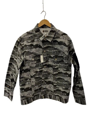 A BATHING APE (BAPE) Giacca A BATHING APE grigia S usata