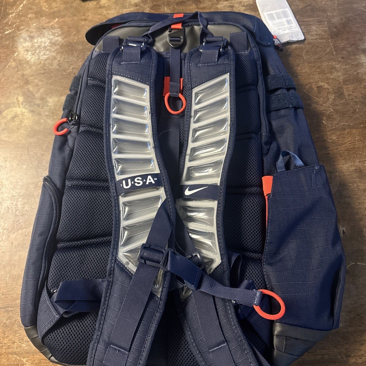 Nike Team USA EasyOn Backpack 31L New Large Bookbag School Travel