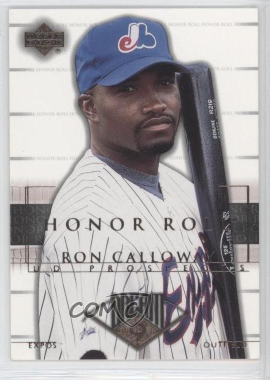 2002 Upper Deck Honor Roll Dream 9 Ron Calloway #25 Rookie RC p1b