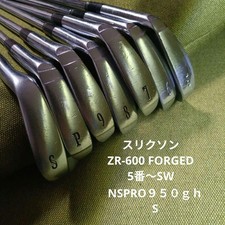 SRIXON ZR-600 FORGED Iron Set 5I-SW NSPRO 950GH S Flex 7 Clubs – Free Shipping