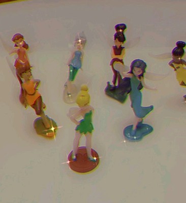 Tinkerbell Flower Faries 7 Piece Set