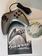 Microsoft SideWinder Game Pad Pro with Original Disc  Manual