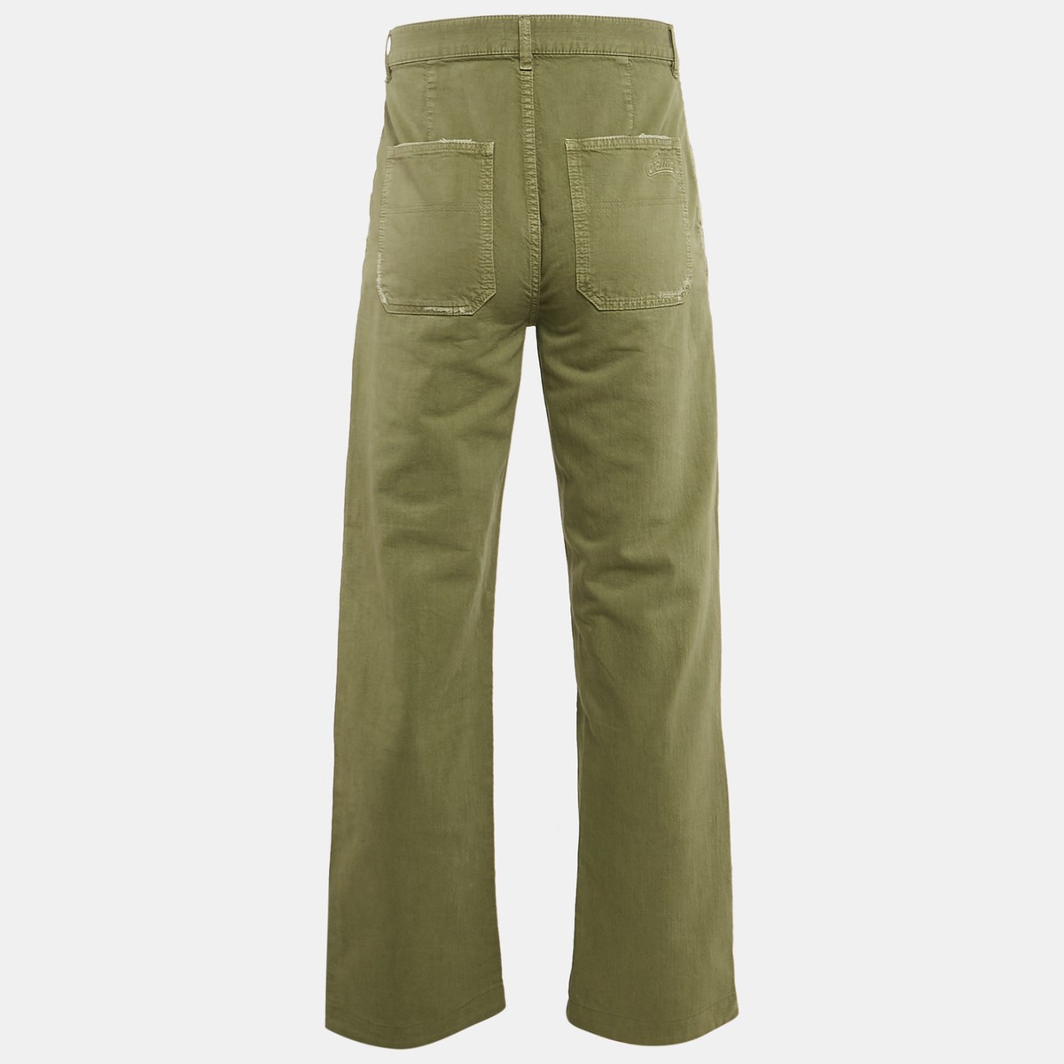 Loewe X Paula's Ibiza Green Patch Work Jeans L Waist 30 Loewe X Paula's Ibiza Green Patch Work Jeans L Waist 30