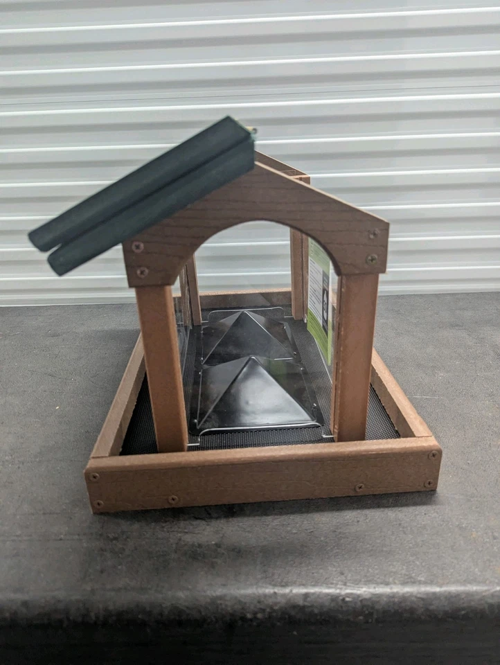 🐦🐦 Alimentador Premier extra grande reciclado WoodLink GGPRO4 Foto 4 de 4