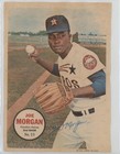 1967 Topps Poster Inserts Joe Morgan #25 HOF