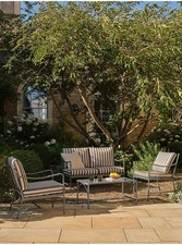 Cotswold Outdoor Sofa Set - 2-Seater + 2 Armchairs & Table
