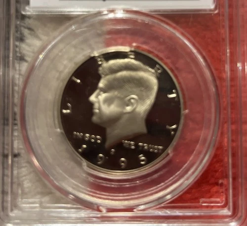 1995 S Kennedy Half Dollar Gem DCam Proof 90% Silver