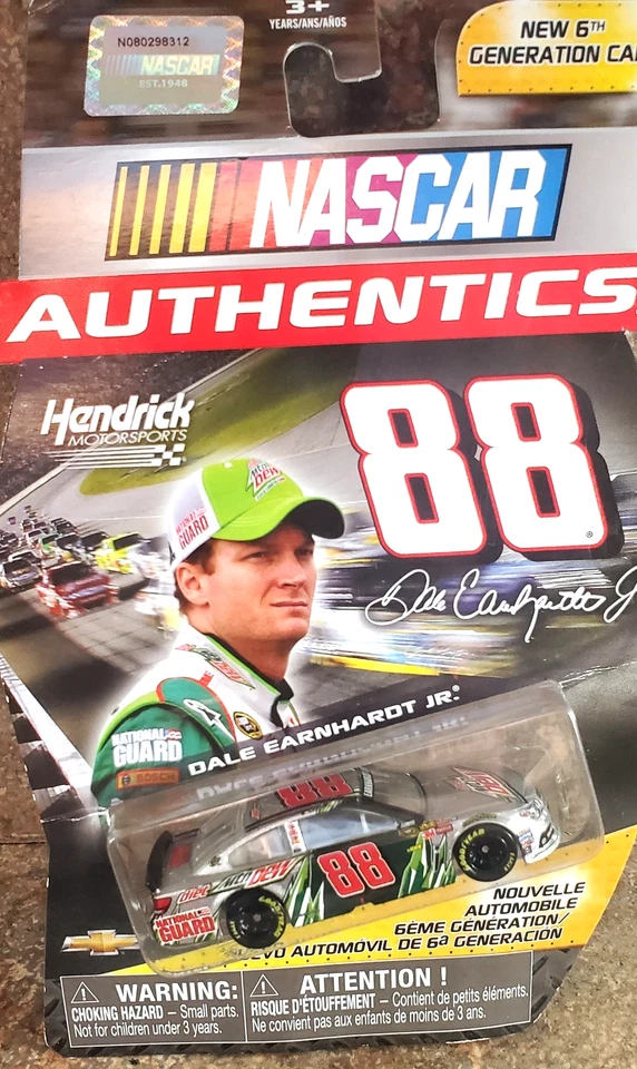 1/64 2013 Dale Earnhardt Jr Diet Dew NASCAR Authentics nuevo coche de quinta generación Foto 3 de 4