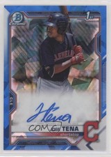 2021 Bowman Sapphire Edition Chrome Prospects Jose Tena #BSPA-JTO Auto 0j19