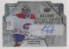 2019-20 Upper Deck Allure Quartz Auto Carey Price #AQ-CP Auto u0h