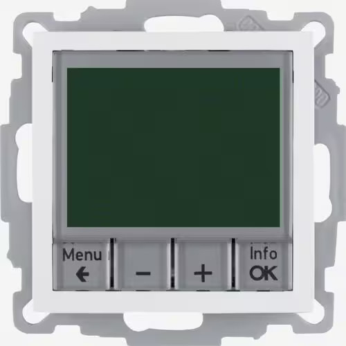 Berker 20441909 Temperaturregler, SchließEr, Mit ZentralstüCk, Zeitgesteuert, S.-image
