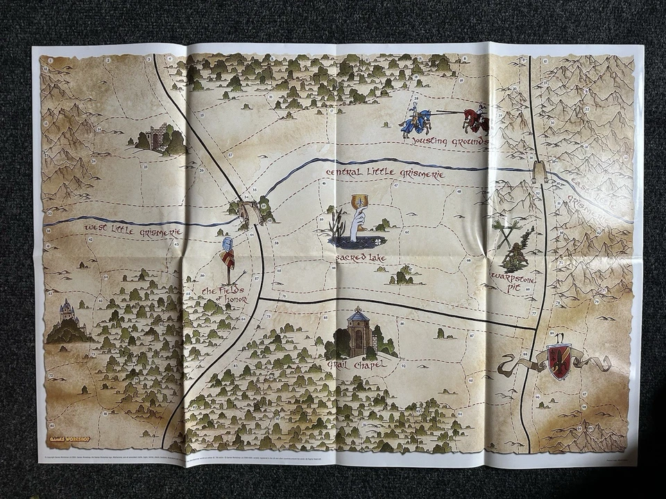 Warhammer 40k 30k Horus Heresy Adrian Smith Poster Double Sided White Dwarf 🟡 - Image 2 of 2