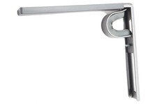 IKEA Support à Rideaux Argent Métal Moderne 14cm