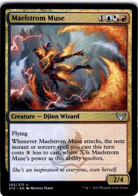MTG Maelstrom Muse Strixhaven: School of Mages Uncommon #202