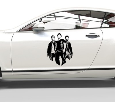 Autoaufkleber Supernatural Trio - Aufkleber für alle glatten Flächen