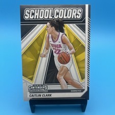 Caitlin Clark School Colors #SC4 Panini 2024 Caitlin Clark Collection