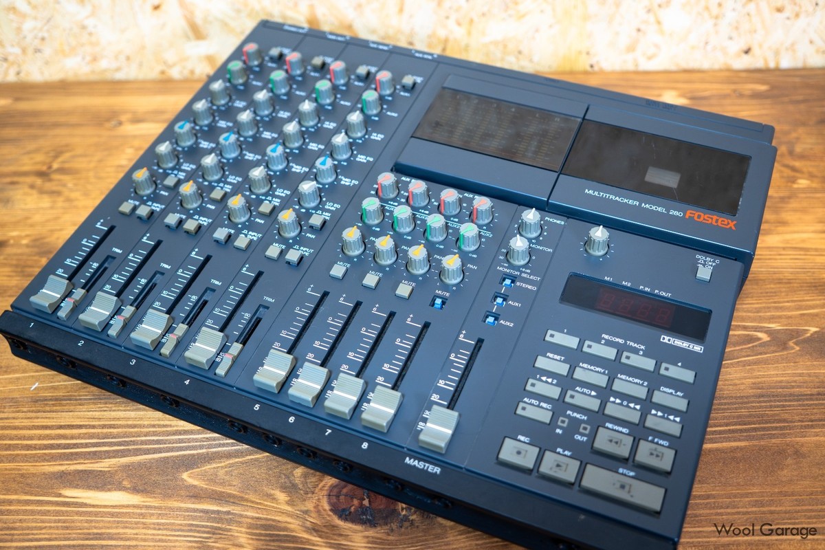 ジャンク　FOSTEX 280 MTR マルチトラックレコーダー FOSTEX Model 280 Multitracker 4-Track Cassette Recorder For Parts