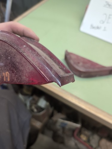 1966 Chevy Impala Station Wagon Tail Light Lenses #1 - Picture 7 of 8