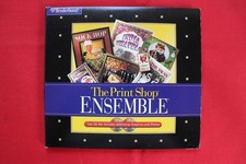 BRODERBUND'S THE PRINT SHOP ENSEMBLE CD SET FOR MACINTOSH COMPUTERS