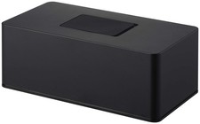 Yamazaki Wet wipes  baby wipes Case Black W23 D12  H10cm Tower Silicon Lid 6616