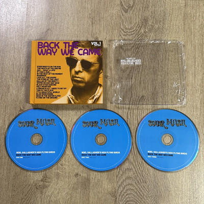 Noel Gallagher's High Flying Birds Back the Way We Came 3 x CD Deluxe Oasis