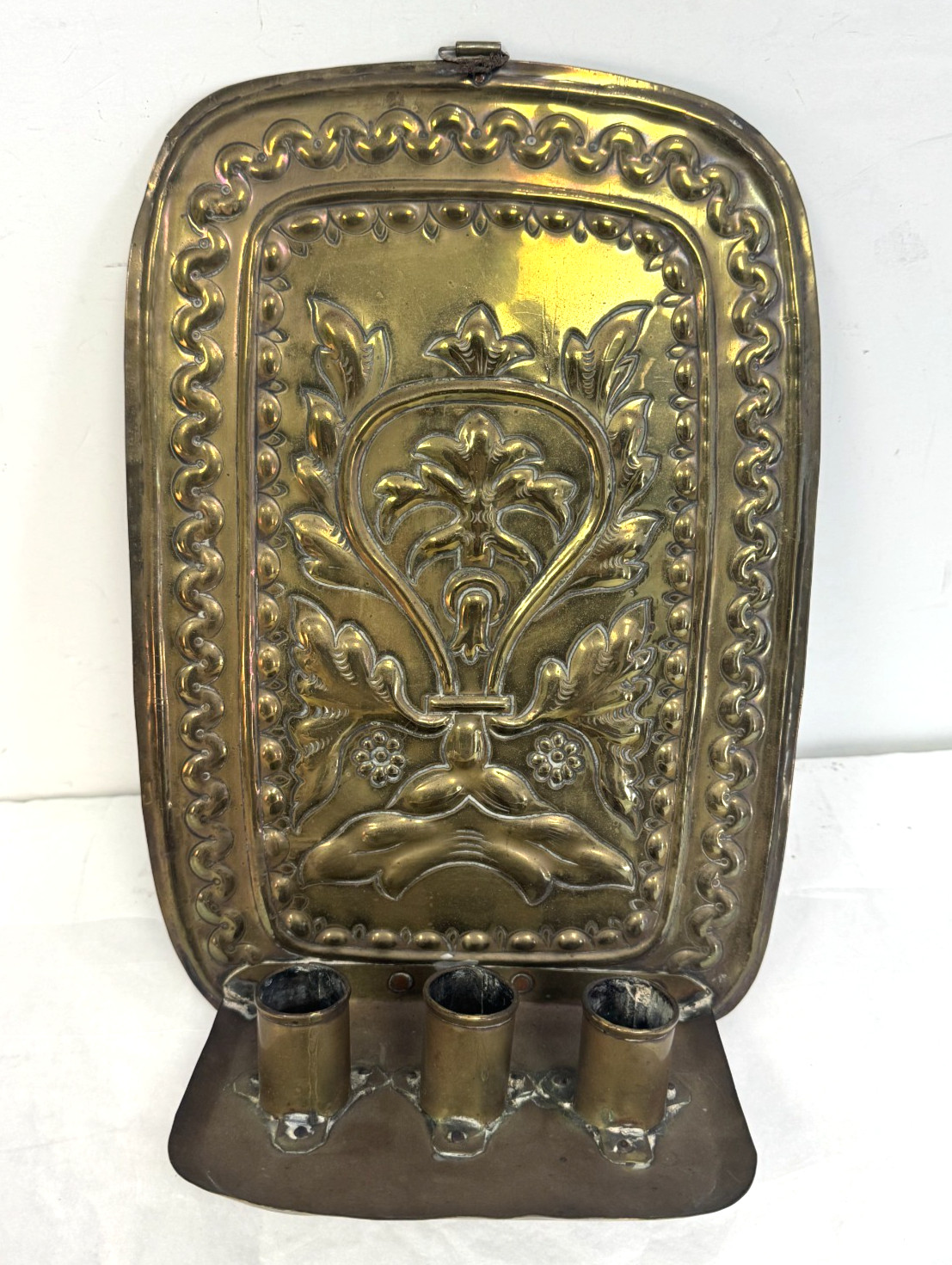 12.75" H 3 Tube Sconces Victorian?