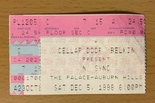 1998 *NSYNC / BRITNEY SPEARS SECOND 2 NONE PALACE DETROIT CONCERT TICKET STUB 15
