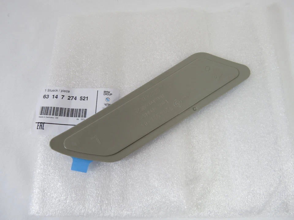 Reflector de luz de parachoques delantero BMW 328i 335i 2012-2015 para mano izquierda genuino OEM Foto 2 de 3