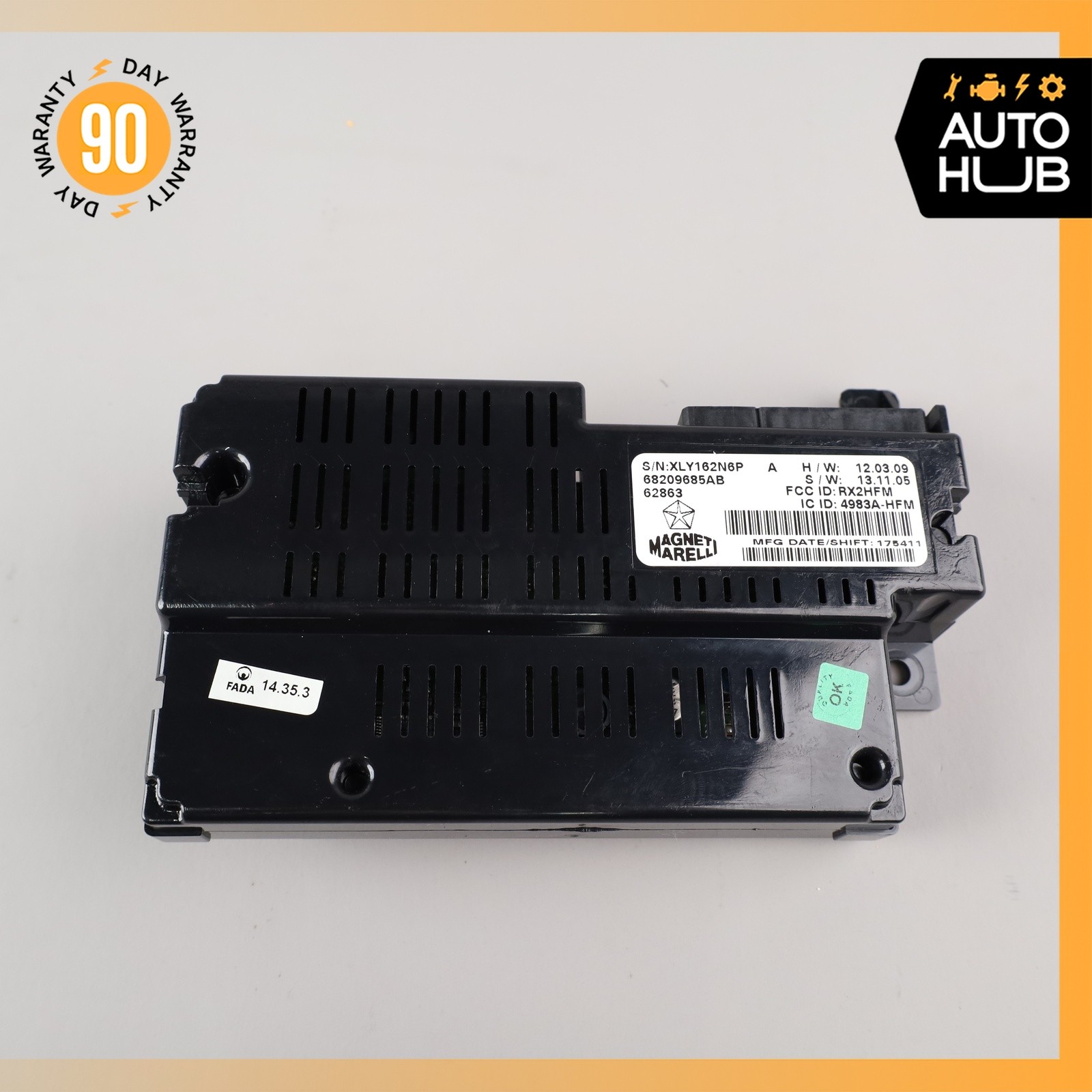 14-16 Maserati Ghibli M157 Telematic Communication Control Module OEM 82k