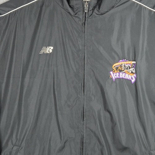 Knoxville Ice Bears New Balance Hockey Soft shell Jacket Size 4XL Black - Picture 2 of 10