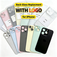 Back Glass replacement Big Hole For iPhone16 11 12 13 14 15 16 17 XR Rear Cover
