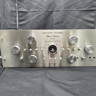 Vintage 1970s Phase Linear 4000 Autocorrelation PreAmplifier Control - Working 
