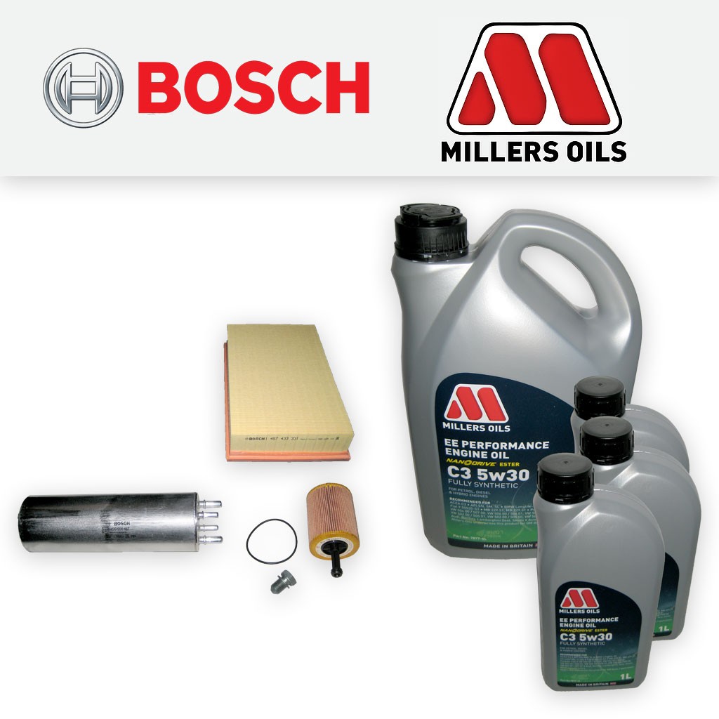 SERVICE KIT for VW TRANSPORTER T5 2.5 TDI BNZ BPC OIL AIR FUEL FILTERS with OIL