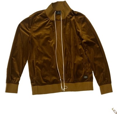 SCOTCH & SODA Ams Couture Men Jacket ~L Brown Snaps Long Sleeved Collared